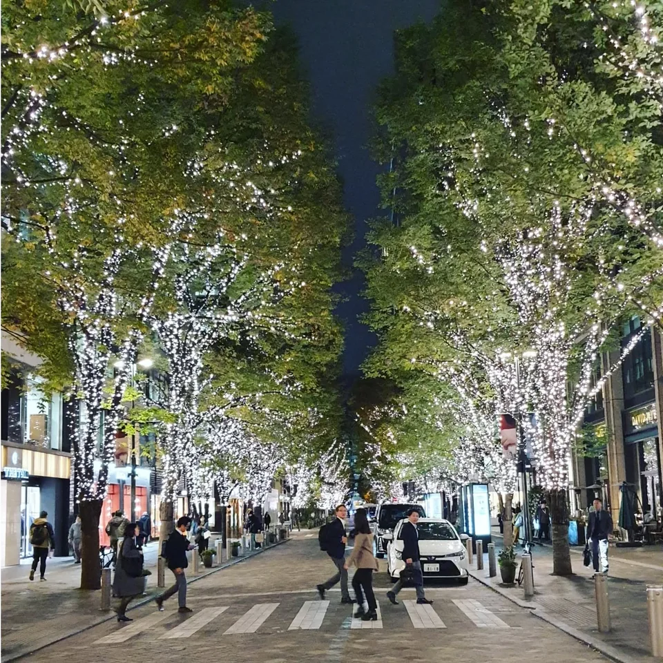 辦公室窗外的皇居景觀，原貼文第 8 張照片