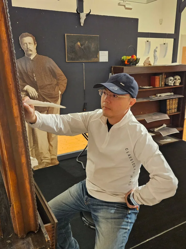 格林兄弟工作室書寫鵝毛筆